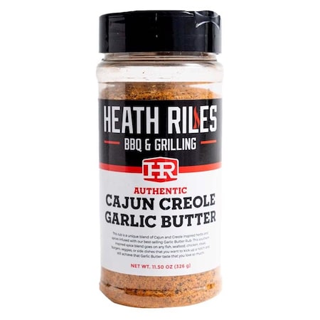 Heath Riles Bbq Heath Riles BBQ Cajun Creole Garlic Butter BBQ Rub 11.5 oz HRB0088